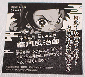 DEMON SLAYER Y3 Kimetsu no Yaiba wafer seal bandai - 1-17 - Kumo oni: Ane