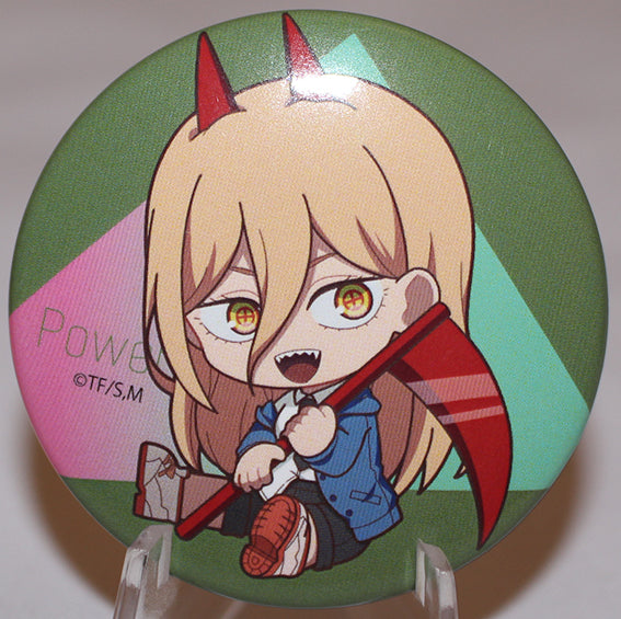 Chainsaw Man - Power Gyugyutto Trading Can Badge (Bell House)