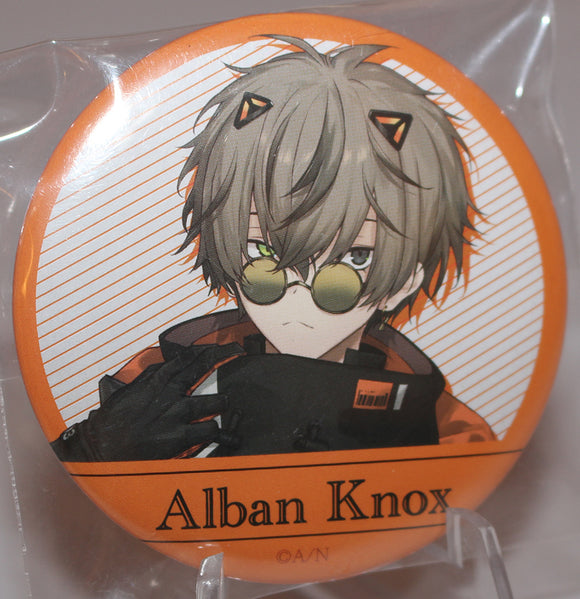 Nijisanji EN Noctyx - Alban Knox First Step Goods Can Badge (ANYCOLOR)