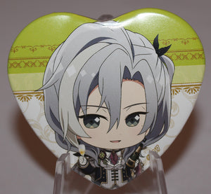 Idolish7 - Re:vale Yuki Animate Café Trading Heart Can Badge Kinenbi Version (Animate)