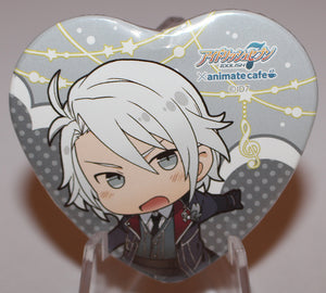 Idolish7 - Trigger Yaotome Gaku Animate Café Blush Heart Can Badge (Animate)