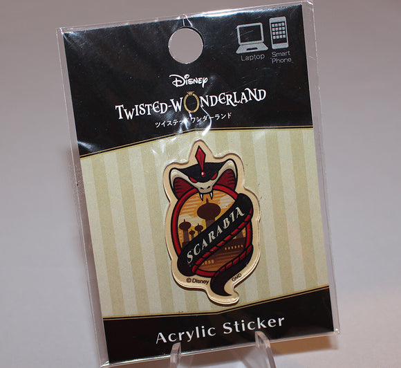 Twisted Wonderland Scarabia - Emblem Acrylic Sticker (Gourmandise)