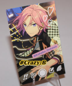 Ensemble Stars - Crazy B Kohaku Oukawa snap.me Card Collection (Mogura Ent)