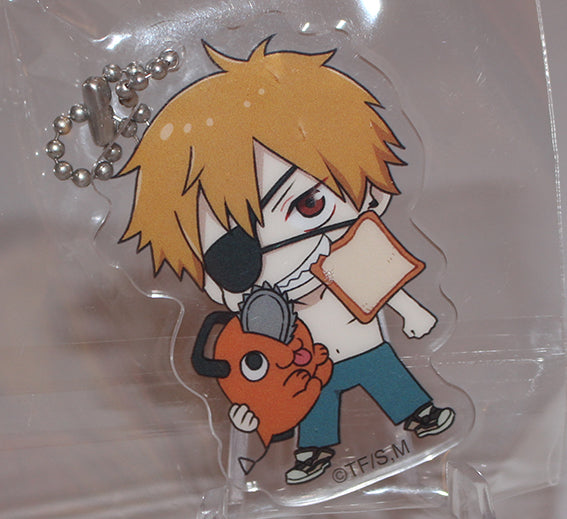 Chainsaw Man - Denji and Pochita Itadakimasu Acrylic Keychain (Tale ...