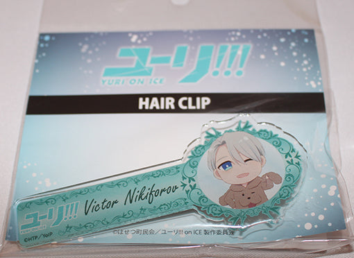 Yuri!!! on ICE - Victor Nikiforov Acrylic Hair Clip (Contents Seed)