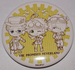 The Promised Neverland - Norman, Emma and Ray Chibi Wakudoki Kuji Big Can Badge (NEO GATE)