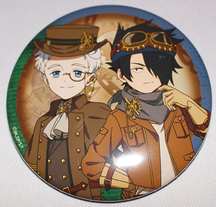 The Promised Neverland - Norman and Ray Wakudoki Kuji Big Can Badge (NEO GATE)