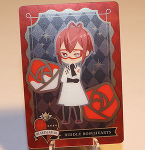 Twisted Wonderland Heartslabyul - Riddle Metal Card Collection 3 (Chibi Lab Coat Ver.) (Carddass)