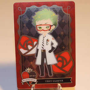 Twisted Wonderland Heartslabyul - Trey Metal Card Collection 3 (Chibi Lab Coat Ver.) (Carddass)