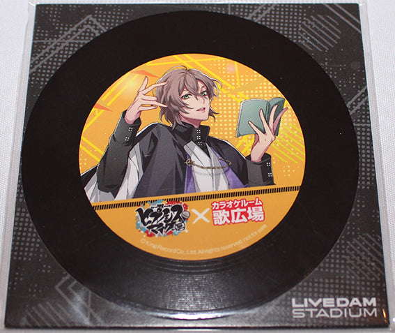 Hypnosis Mic Fling Posse - Gentaro Karaoke Room Uta Hiroba Collab Record Paper Coaster