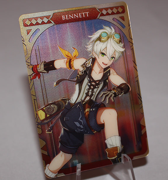 Genshin Impact - Bennett Metal Card Collection (Carddass Bandai)