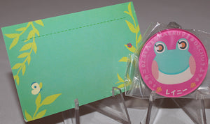 Animal Crossing - Lily Chara Magnet and Note Card Set (Bandai)