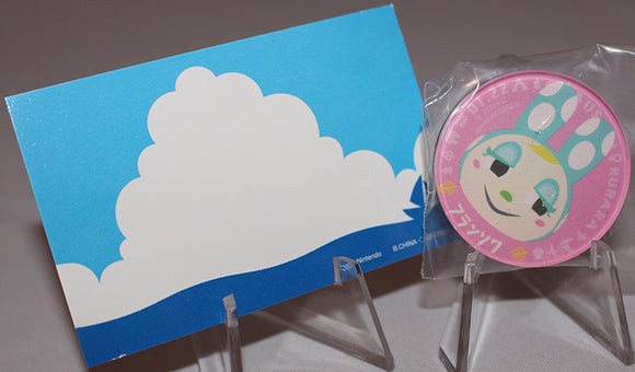 Animal Crossing - Francine Chara Magnet and Note Card Set (Bandai)