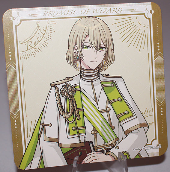 Promise of Wizard - Rutile Marui 1st Anniversary Kuji Coaster (Coly)