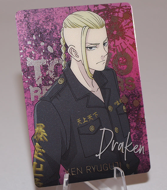 Tokyo Revengers - Draken Ken Ryuguji A Metal Card Collection (Carddass)