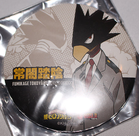 My Hero Academia - Fumikage Tokoyami My Hero Academia in J-WORLD TOKYO Can Badge (Namco)