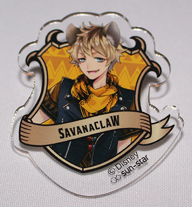 Twisted Wonderland Savanaclaw - Ruggie Acrylic Clip Badge (Sun-Star)
