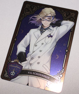 Twisted Wonderland Pomefiore - Vil Metal Card Collection 3 (Lab Coat Ver.) (Carddass)