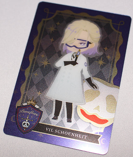 Twisted Wonderland Pomefiore - Vil Metal Card Collection 3 (Chibi Lab Coat Ver.) (Carddass)