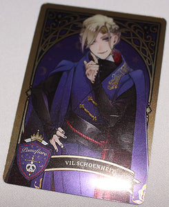 Twisted Wonderland Pomefiore - Vil Metal Card Collection 1 (Uniform Ver.) (Carddass)